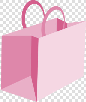 Pink Shopping Bag Clip Arts   Pink Shopping Bag Clipart  HD Png Download