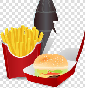 Mcdonalds Fast Food Meal Clipart Transparent X Png   Junk Foods Clipart Png  Png Download