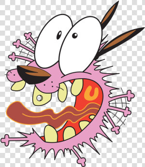 Courage The Cowardly Dog   Courage The Cowardly Dog Scared Png  Transparent Png