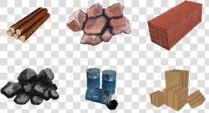 Cargo   Raw Materials And Goods  HD Png Download