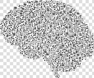 Brain Clipart Music   Music Psychology  HD Png Download