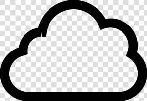 This Is A Very Simple Icon That Looks Just Like A Cloud   Icone Cloud  HD Png Download