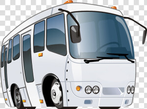 Bus Animation Cartoon   Cartoon Bus  HD Png Download