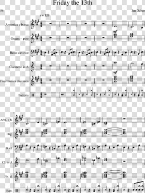 Hall Of The Mountain King Alto Sax Sheet Music  HD Png Download