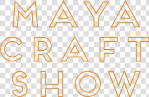 2019 Maya Angelou Fall Craft Show   Orange  HD Png Download