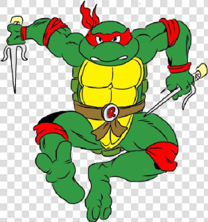 Teenage Mutant Ninja Turtles Clip Art   Ninja Turtles 80s Raphael  HD Png Download