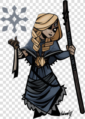 Crystal Maiden In Darkest Dungeon Style  Even With   Darkest Dungeon Style Png  Transparent Png