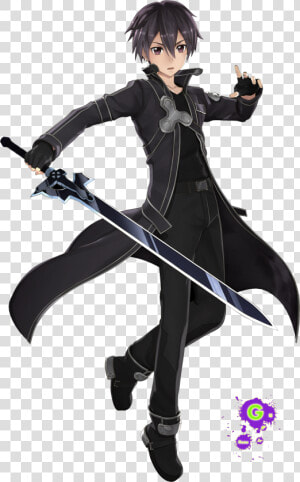 Sword Art Online Hollow Realization Kirito   Kirito Sword Art Online Hollow Realization  HD Png Download