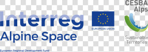 Transparent Alpine Logo Png   Interreg Alpine Space Logo  Png Download