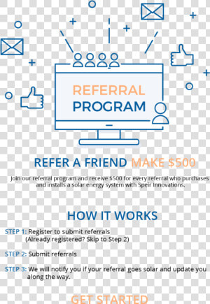 Click The Button To Register For Our Referral Program   Prosper  HD Png Download