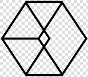  exo  logo  exodus  black   Exo Call Me Baby Logo  HD Png Download