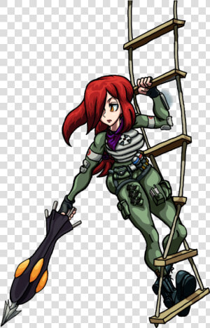 Tactical Parasoul   Parasouldrop   Skullgirls Parasoul  HD Png Download