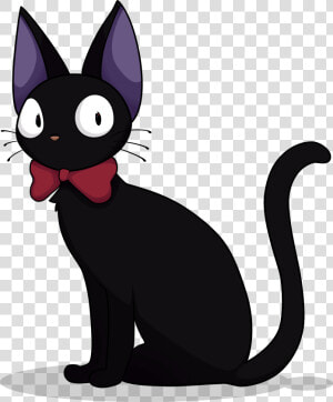 Cat Clipart N Dip Studio   Studio Ghibli Kiki Cat  HD Png Download