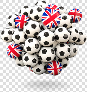 Pile Of Footballs   Flag  HD Png Download