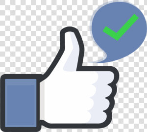 Transparent Facebook Like Thumb Png   Facebook  Png Download