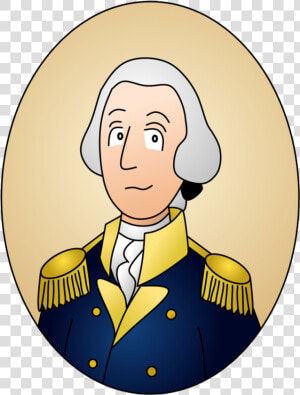 Clip Art A Portrait Of General   General George Washington Cartoon  HD Png Download