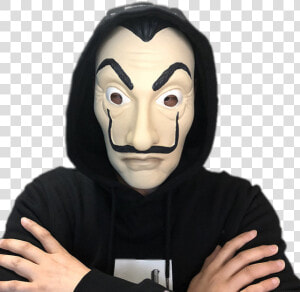  dali   Money Heist Mask Png  Transparent Png