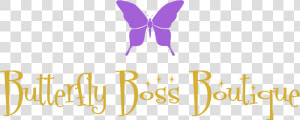 Butterfly Boss Boutique   Swallowtail Butterfly  HD Png Download