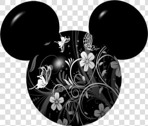 Mickey Mouse Icon Clipart   Printable Mickey Mouse Black And White Clipart  HD Png Download