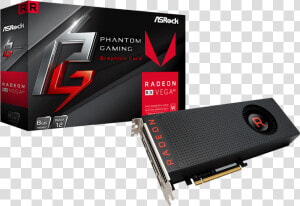 Asrock Phantom Gaming Vega   Radeon Rx 570 8gb  HD Png Download