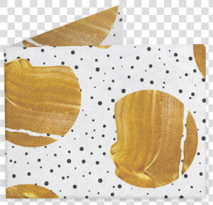 Carteira Stay Gold De 83 Oranges™na   Polka Dot  HD Png Download