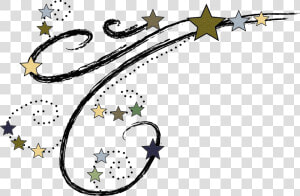 Shooting Star Clipart For Download Free   Shooting Star Border Clipart  HD Png Download