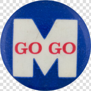 Go Go M Sports Button Museum   Emblem  HD Png Download