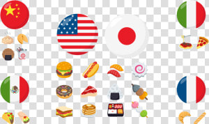 While Some Food Emojis Overlap For Different Cultures   HD Png Download