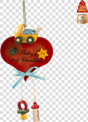 Baby S First Christmas   Käthe Wohlfahrt Baby  39 s First Christmas  HD Png Download