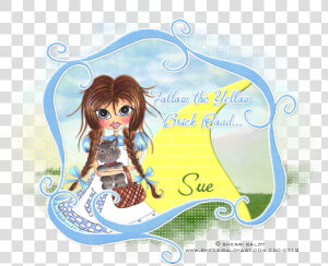 Transparent Yellow Brick Road Png   Cartoon  Png Download