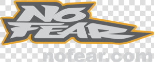 No Fear Logo Png Transparent   No Fear Car Sticker  Png Download