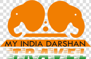  my India Darshan Logo   Illustration  HD Png Download