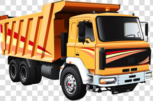 Dump Truck Vector Graphics Car Clip Art   Kinds Of Transportation Clip Art Truck  HD Png Download