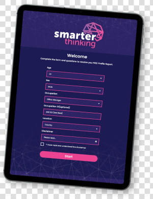 The Smarter Thinking Profile  HD Png Download