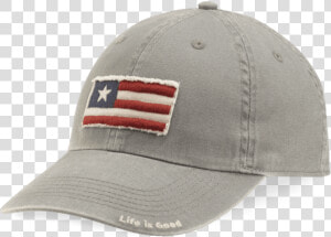 Three Stripe Flag Tattered Chill Cap   Baseball Cap  HD Png Download