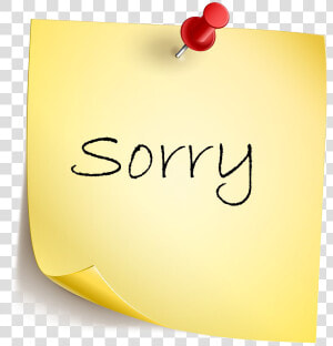 Sorry Transparent Background Png   Transparent Sorry Png  Png Download