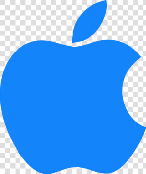 All You Need Is An User account Which Is Created By   Apple Logo Png Blue  Transparent Png