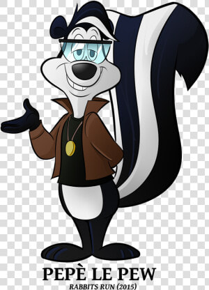 Transparent Pepe Le Pew Clipart   Bugs Bunny And Pepe Le Pew  HD Png Download