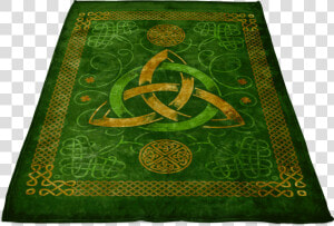 Celtic Knots Design Premium Irish Fleece Blanket   Emblem  HD Png Download