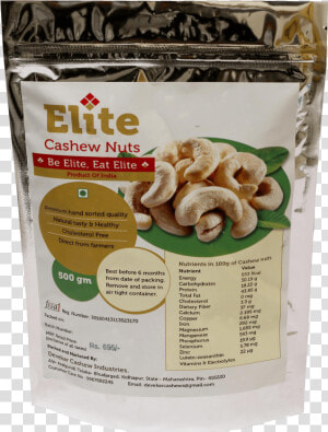 Be Elite Eat Elite   Cashew  HD Png Download