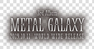 Babymetal 3rd Album Metal Galaxy   Parallel  HD Png Download