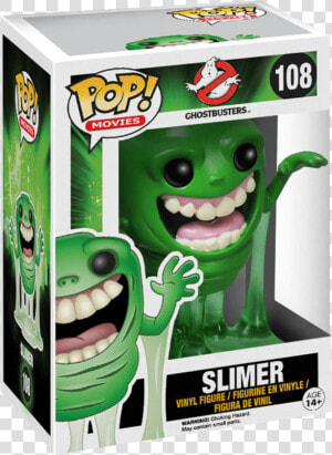 Funko Pop Slimer  HD Png Download