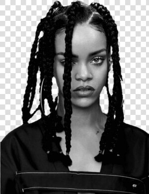 Rihanna Box Braids   Png Download  Transparent Png