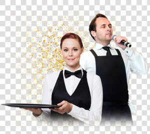 Singing waiters   Singing Chef Waiter Ireland  HD Png Download