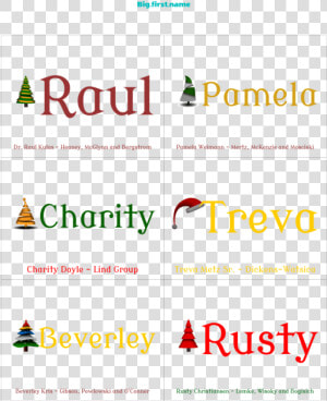 Nametag Name Badge Design Christmas Dinner   Graphic Design  HD Png Download