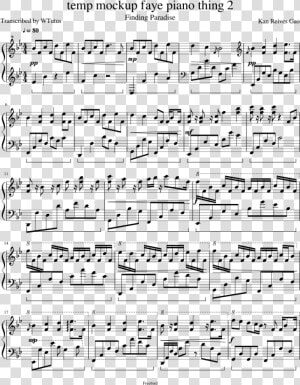 River Flows In You Sheet Music  HD Png Download