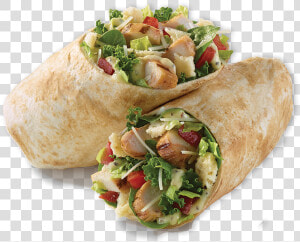 Caribbean Jerk Chicken Wrap Tropical Smoothie  HD Png Download