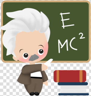 Albert Einstein German Physicist Scientific   Dibujos Kawaii De Albert Einstein  HD Png Download