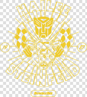 Hailee Steinfeld Bumblebee Transformers New Small Promo   Emblem  HD Png Download