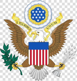 Usa Coat Of Arms E Pluribus Unum   Eagle War And Peace  HD Png Download